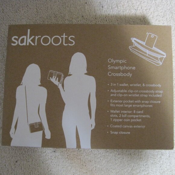 NWT Sakroots Olympic Smartphone Crossbody bag - Picture 2 of 8